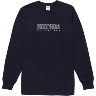 Supreme The Real Shit L/S Tee- Navy