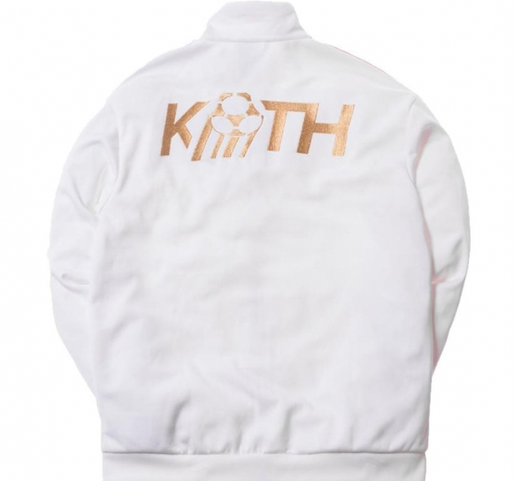 Kith x Adidas 3-Stripes Track Jacket- White