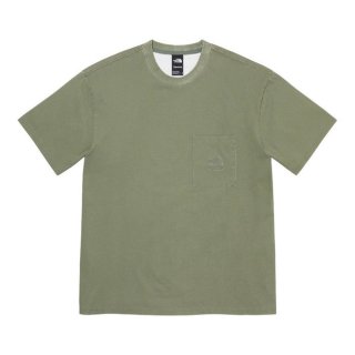 Supreme?/The North Face? Pigment Printed Pocket Tee- Olive